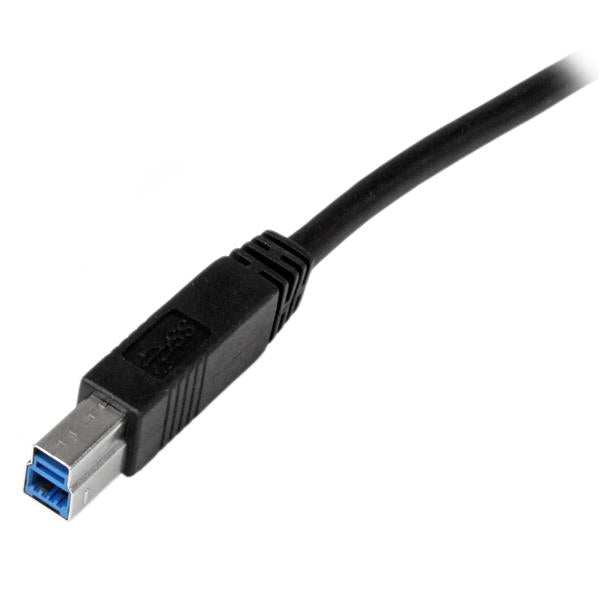 Star Tech 1m (3ft) Certified SuperSpeed USB 3.0 A to B Cable - M/M – product view 4 | SeeMyMails Marketplace