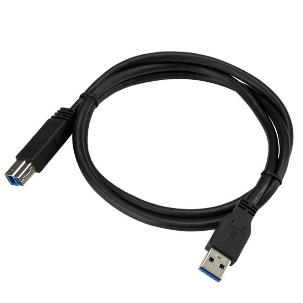 Star Tech 1m (3ft) Certified SuperSpeed USB 3.0 A to B Cable - M/M – product view 5 | SeeMyMails Marketplace