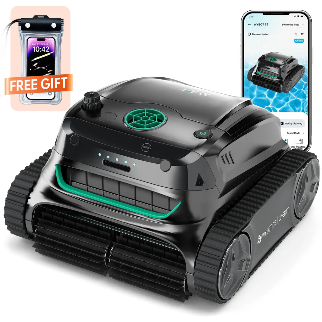 WYBOT S2 High-end Cordless Robotic Pool Cleaner | SeeMyMails Marketplace