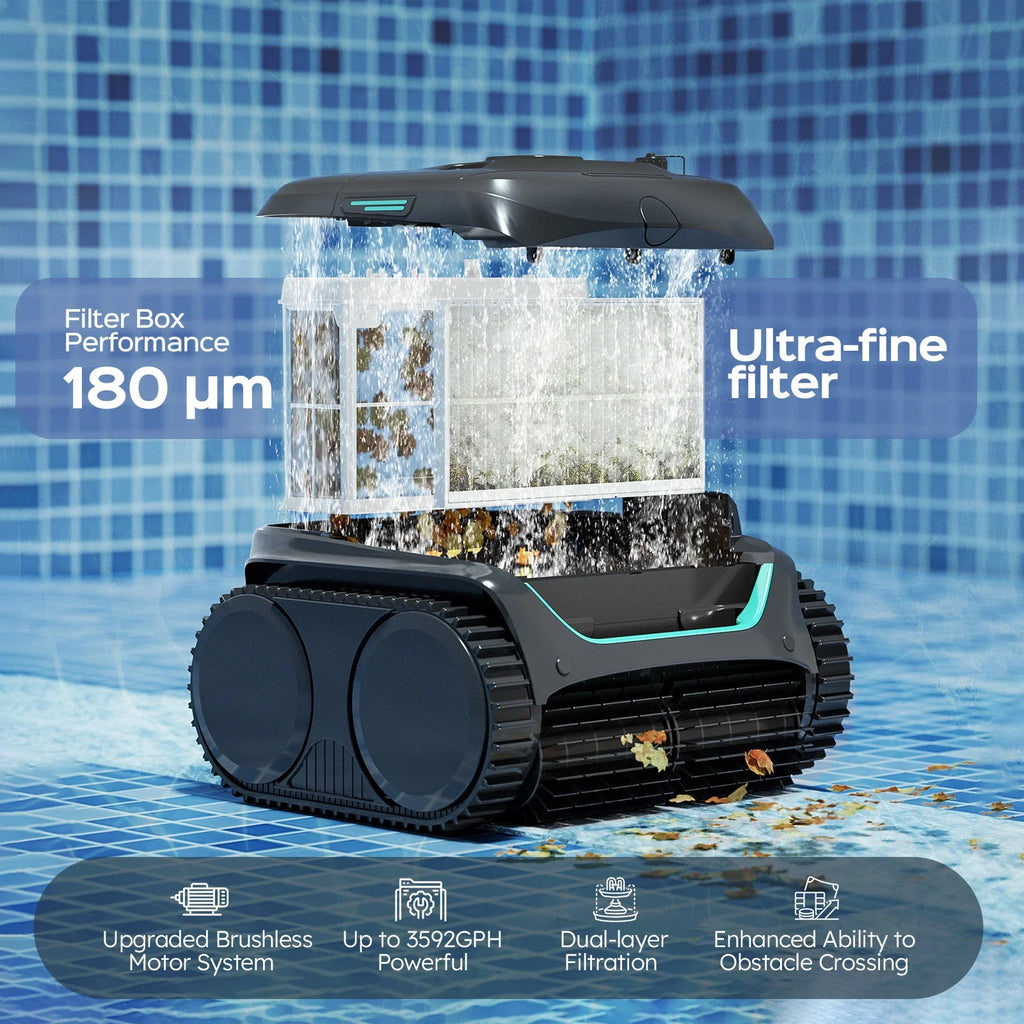WYBOT C2 Cordless Robotic Pool Cleaner With App Control – product image 4 | SeeMyMails Marketplace