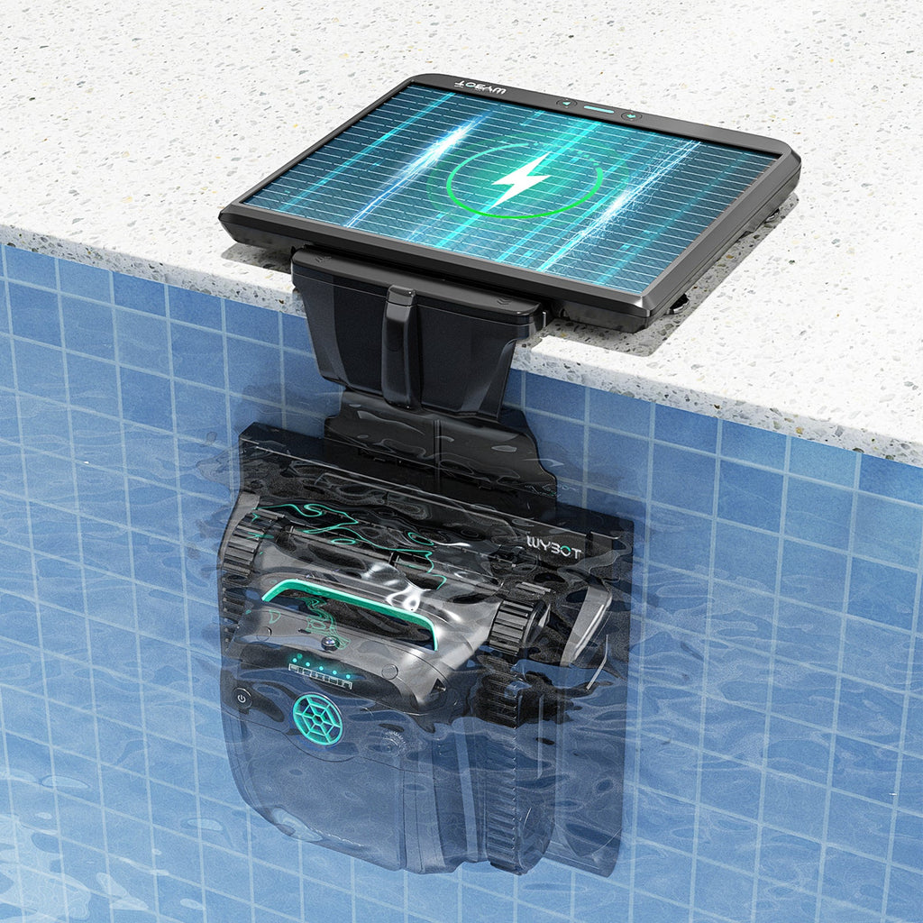 WYBOT S2 Solar Vision Robotic Pool Cleaner Enhanced Scheduled Cleaning | SeeMyMails Marketplace