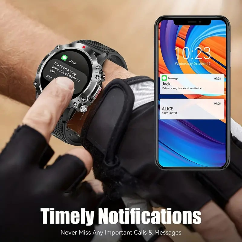Smart Watch with Wireless Calls, 1.39" Round Screen, Multiple Sports Modes – product image 3 | SeeMyMails Marketplace