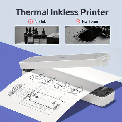 NNETM MT610 Portable Wireless Thermal Printer – product image 2 | SeeMyMails Marketplace