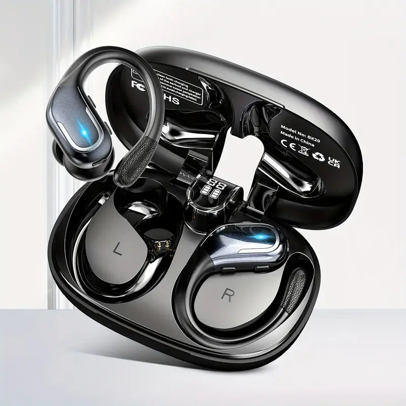 90H Wireless 5.3 Earbuds with ENC Noise Cancelling Mic – product view 4 | SeeMyMails Marketplace