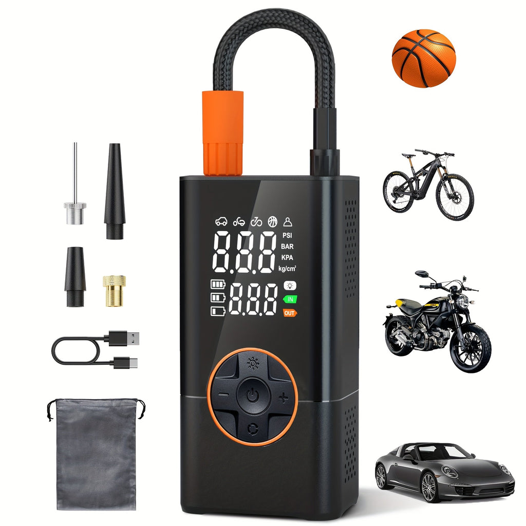 Portable Tire Inflator with Dual Screen – product image 3 | SeeMyMails Marketplace