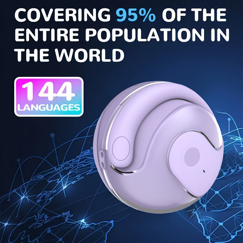 100+ Languages Wireless Translation Earphones with Fast Charging – product view 3 | SeeMyMails Marketplace
