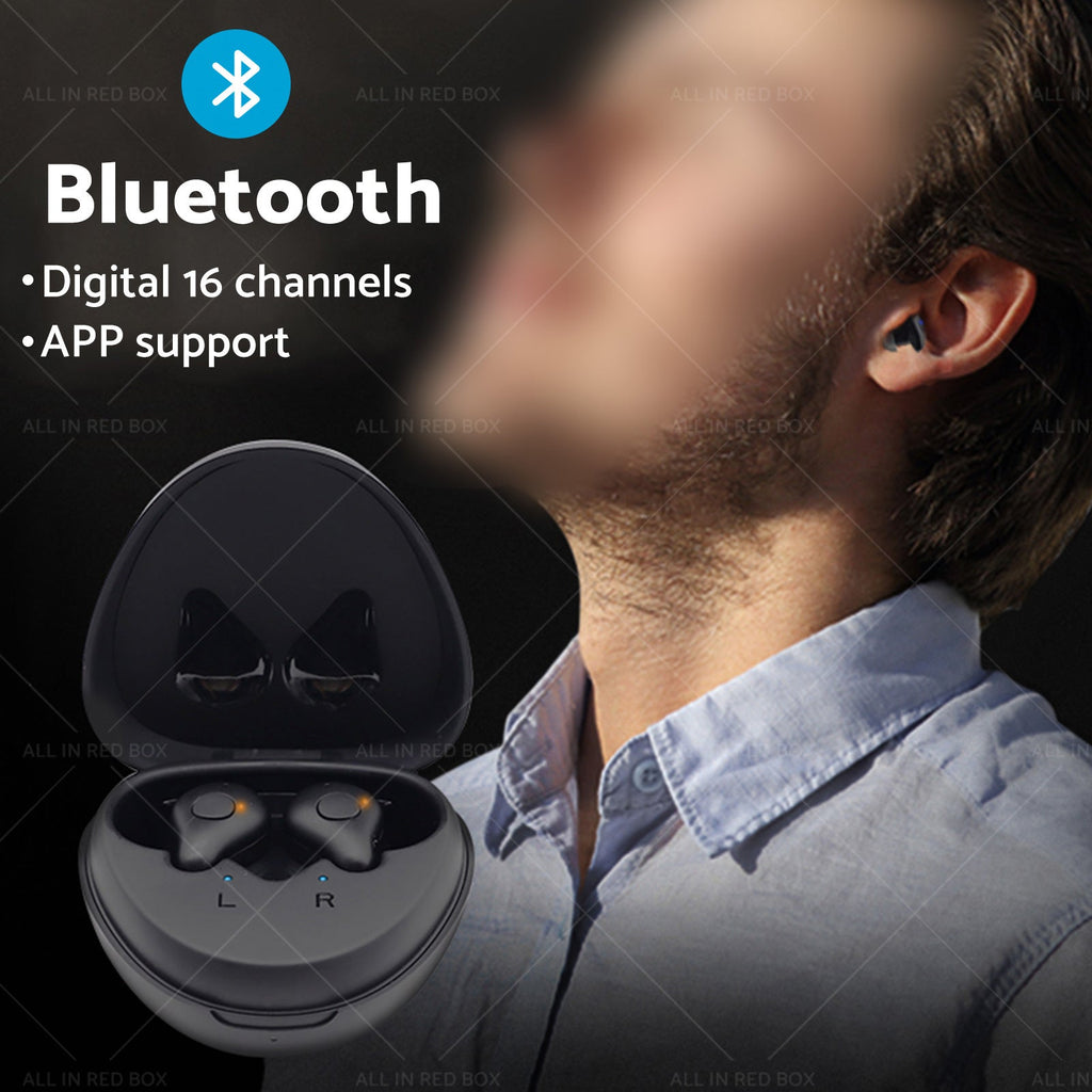Digital Hearing Aids Suitable for Severe Hearing Loss Rechargeable Bluetooth – product view 2 | SeeMyMails Marketplace