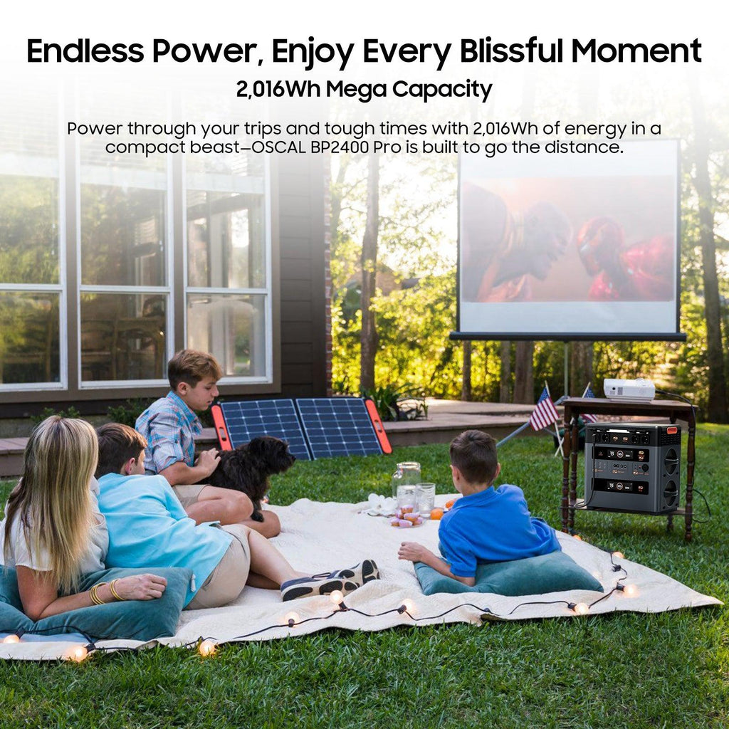 OSCAL PowerMax 1872Wh Portable Power Station with 2400W Output & Expandable Battery System – product image 5 | SeeMyMails Marketplace