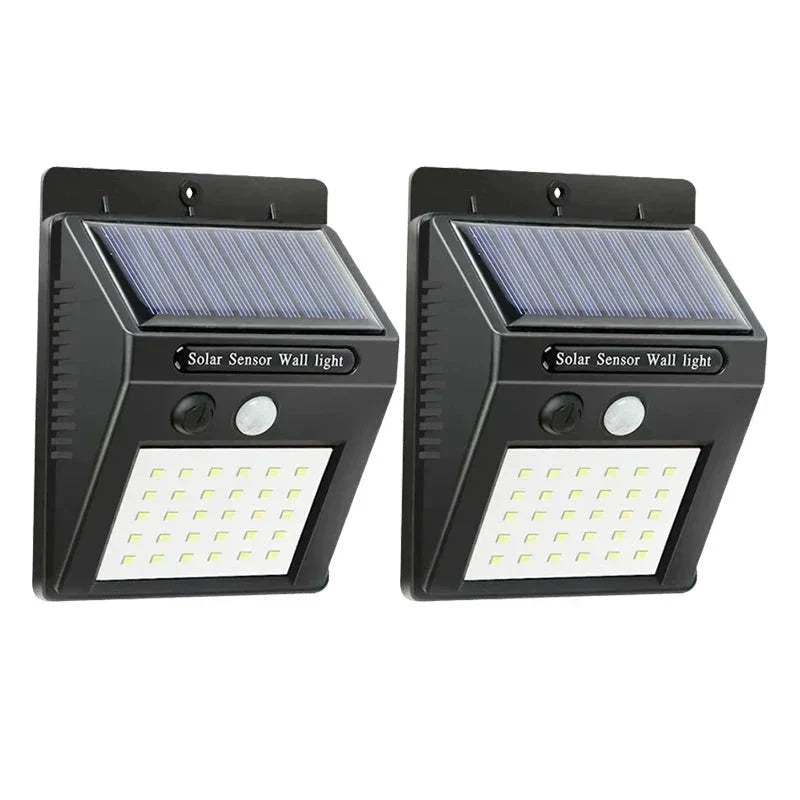 Solar-Powered Outdoor Motion Sensor LED Wall Light | SeeMyMails Marketplace