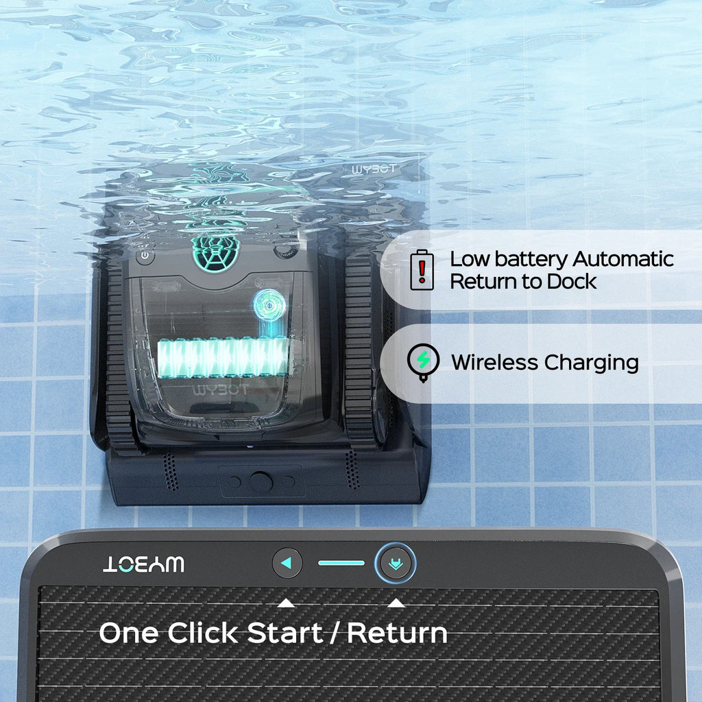 WYBOT S2 Solar Vision Robotic Pool Cleaner Enhanced Scheduled Cleaning – product image 4 | SeeMyMails Marketplace