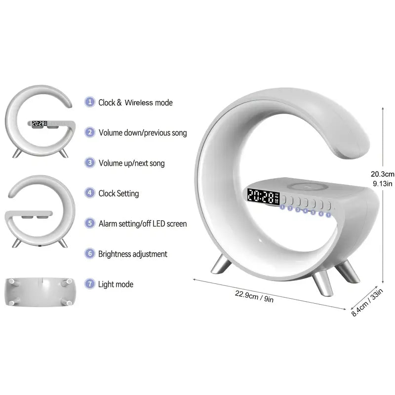 NNETM Wireless Charger Atmosphere Lamp – product image 3 | SeeMyMails Marketplace