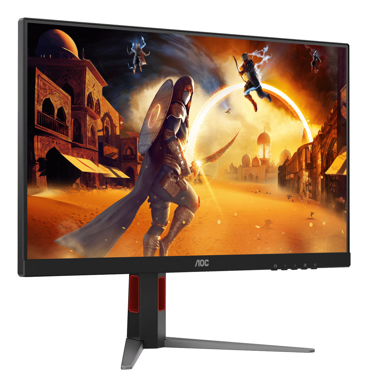 AOC Q27G4Z computer monitor 68.6 cm (27") 2560 x 1440 pixels Quad HD Black, Red – product view 5 | SeeMyMails Marketplace
