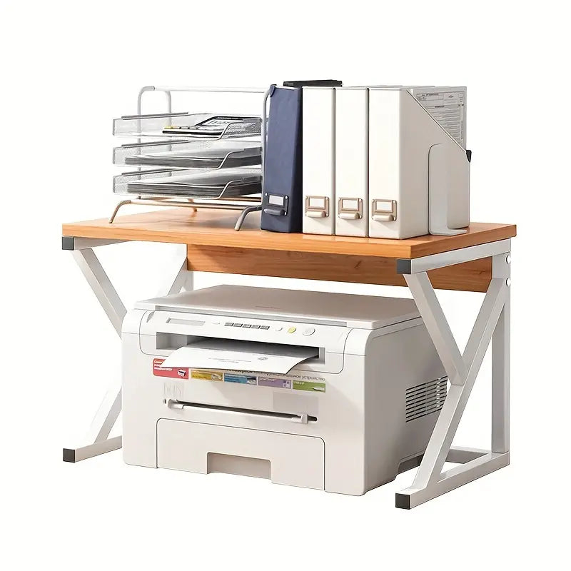 K-Type Desktop Printer Storage Rack - Multi-Layer Floor-to-Floor Cabinet – product image 2 | SeeMyMails Marketplace