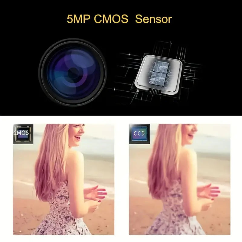 Black 270° Rotating LED Flip Screen Camera – product view 5 | SeeMyMails Marketplace
