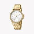 Esprit Women's Gold Stainless Steel Watch, Silver Dial | ES1L143M1065 | SeeMyMails Marketplace