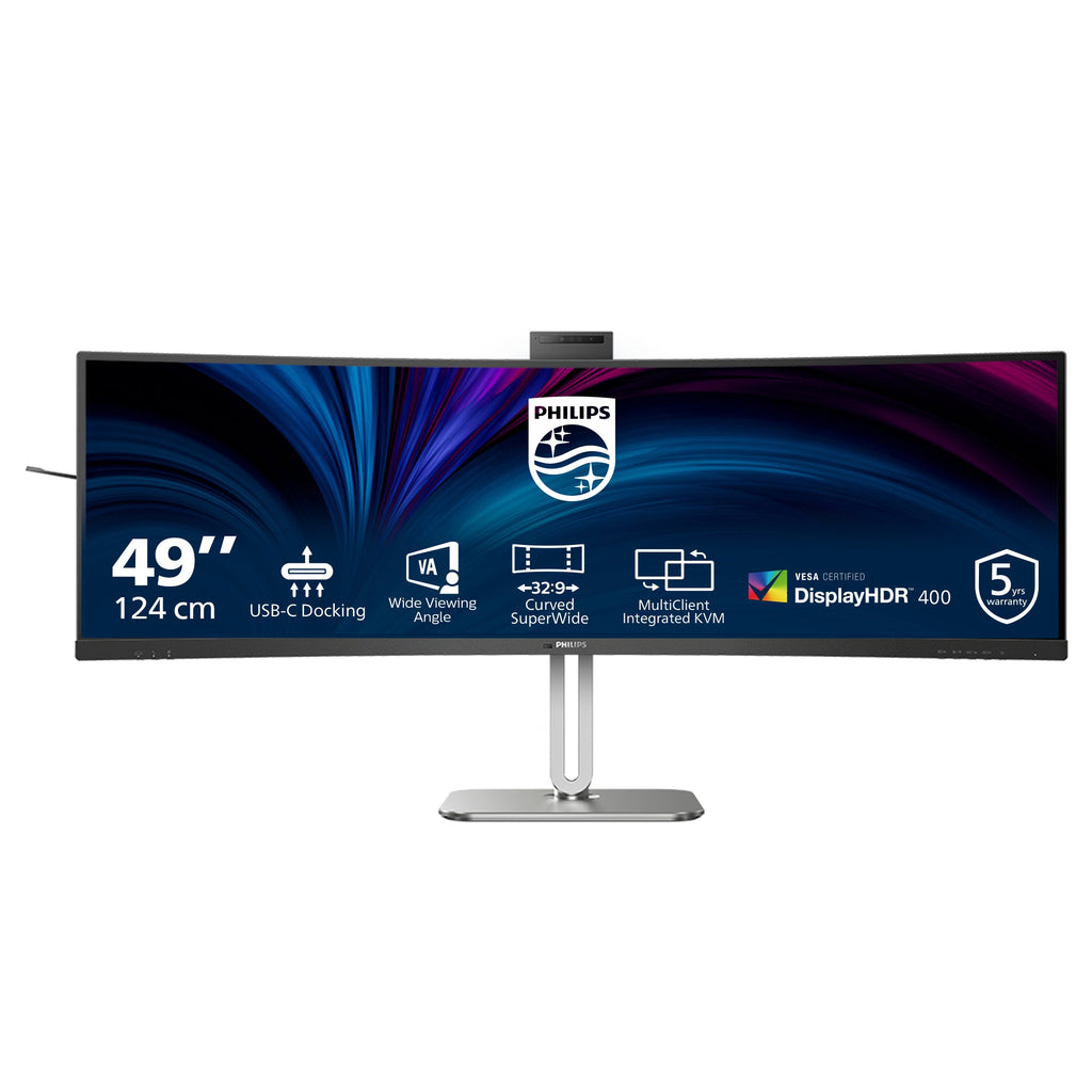 Philips 5000 series 49B2U5900CH/75 computer monitor 124 cm (48.8") 5120 x 1440 pixels Dual QHD LCD B – product view 5 | SeeMyMails Marketplace