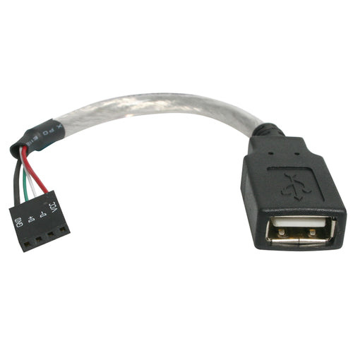 Star Tech 6in USB 2.0 Cable - USB A Female to USB Motherboard 4 Pin Header F/F | SeeMyMails Marketplace