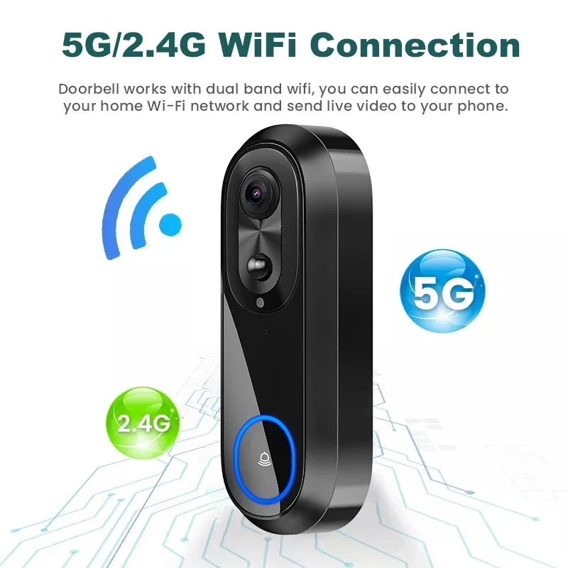 WiFi Video Doorbell Smart Camera (1080P) – product view 2 | SeeMyMails Marketplace