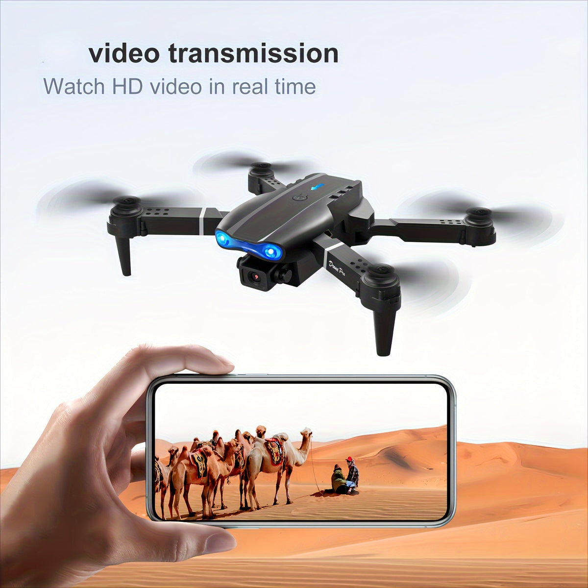 Dual Camera Foldable Quadcopter Drone – product view 5 | SeeMyMails Marketplace