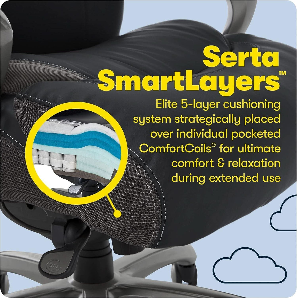 Executive Office Chair Big And Tall Air Technology – product image 3 | SeeMyMails Marketplace