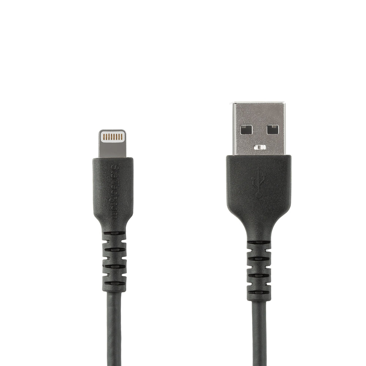 Star Tech 3 foot (1m) Durable Black USB-A to Lightning Cable - Heavy Duty Rugged Aramid Fiber USB Ty | SeeMyMails Marketplace