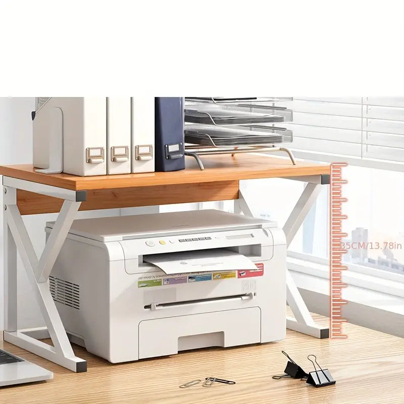 K-Type Desktop Printer Storage Rack - Multi-Layer Floor-to-Floor Cabinet – product image 4 | SeeMyMails Marketplace