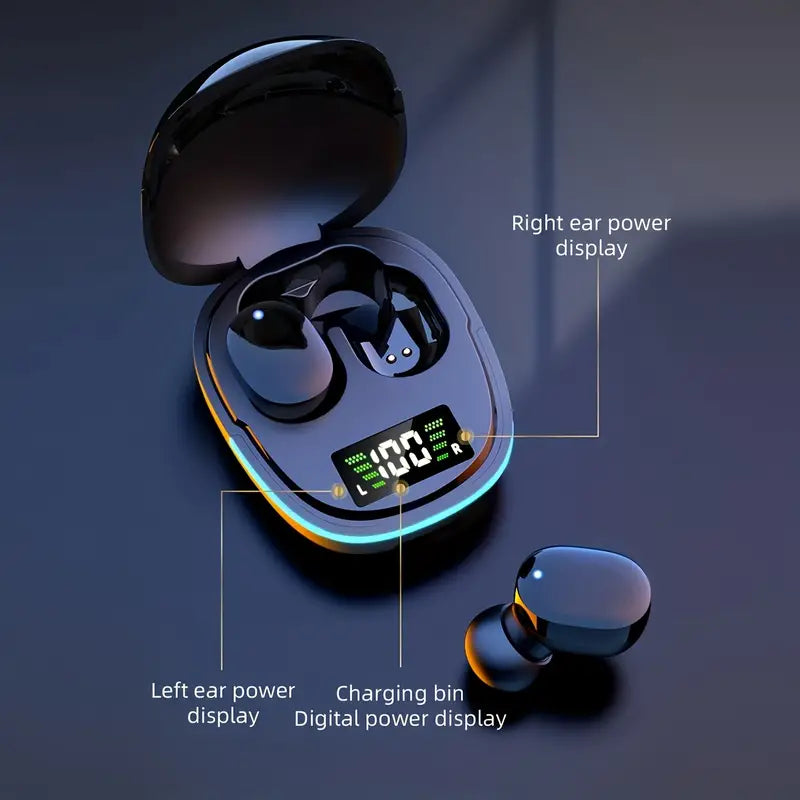 GamePro Touch Wireless Earbuds with LED Display - Sports Edition – product view 3 | SeeMyMails Marketplace