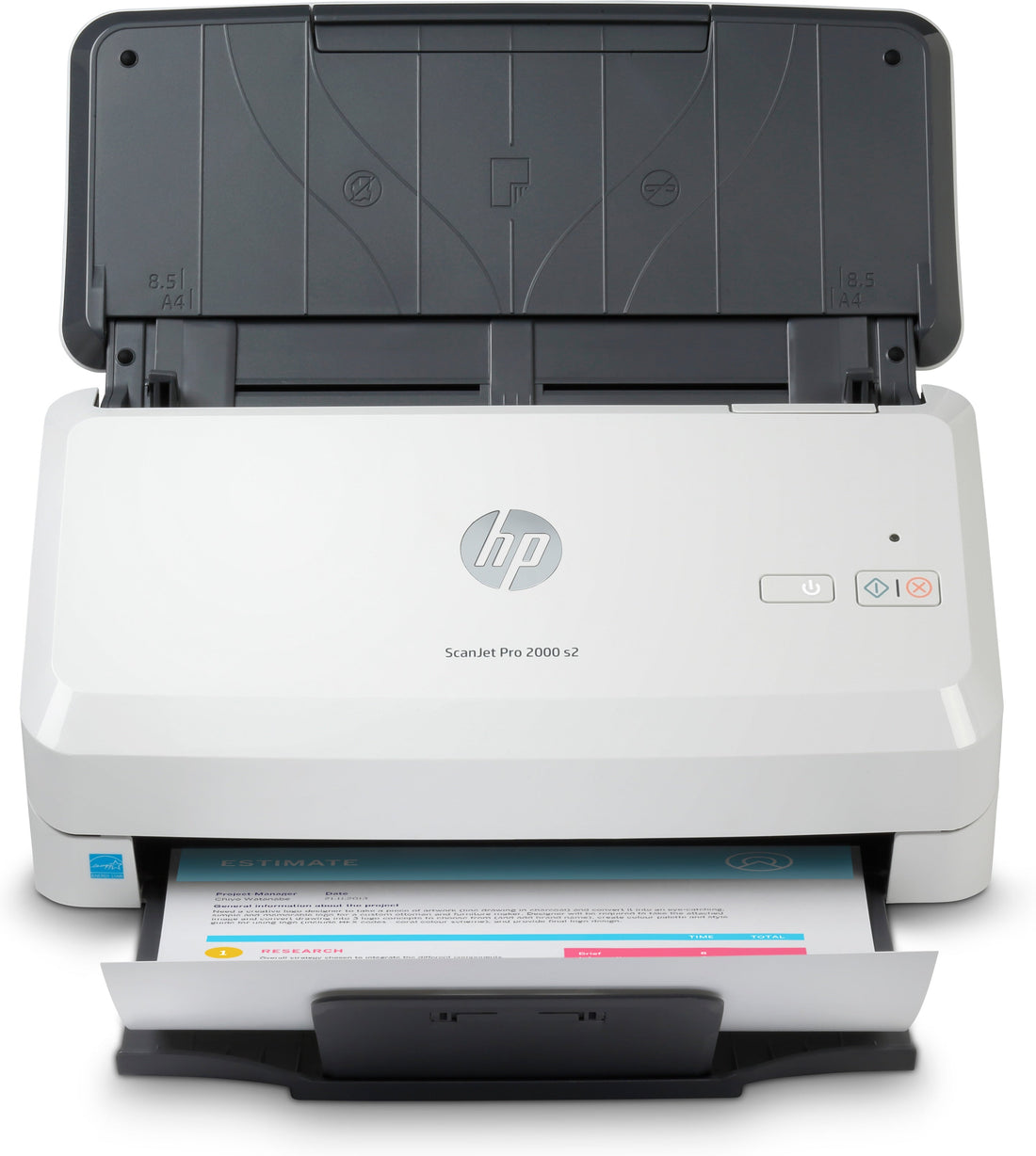 HP ScanJet Pro 2000 s2 Sheet-fed scanner 600 x 600 DPI A4 Black, White | SeeMyMails Marketplace