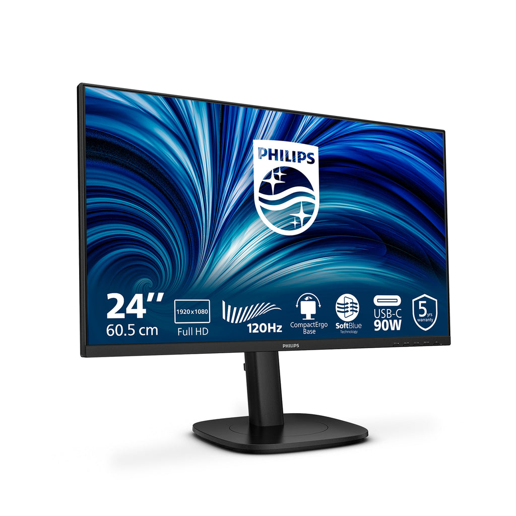 Philips 3000 series 24B2U3301/75 computer monitor 60.5 cm (23.8") 1920 x 1080 pixels Full HD LCD Bla – product view 2 | SeeMyMails Marketplace