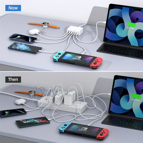 6-Port USB-C Fast Charger | SeeMyMails Marketplace