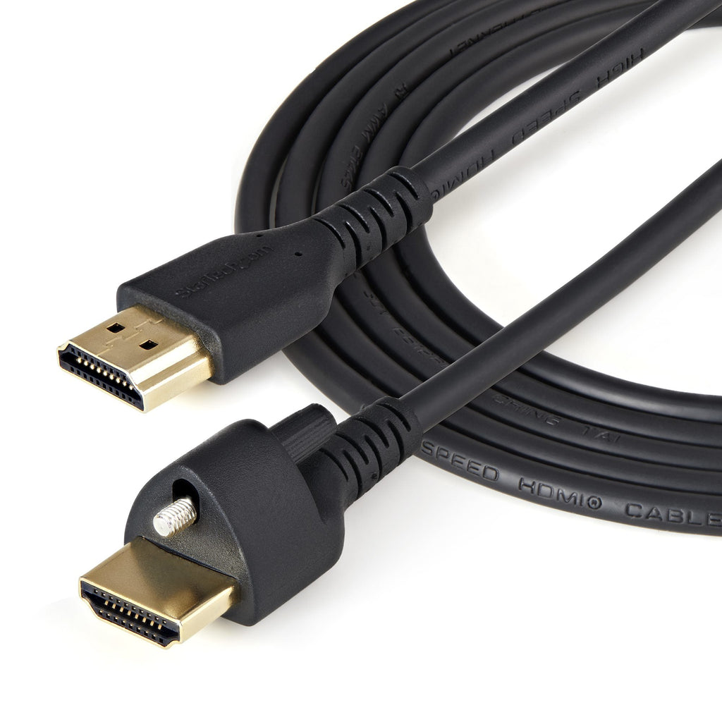 Star Tech 3ft (1m) HDMI Cable with Locking Screw - 4K 60Hz HDR - High Speed HDMI 2.0 Monitor Cable w – product view 5 | SeeMyMails Marketplace