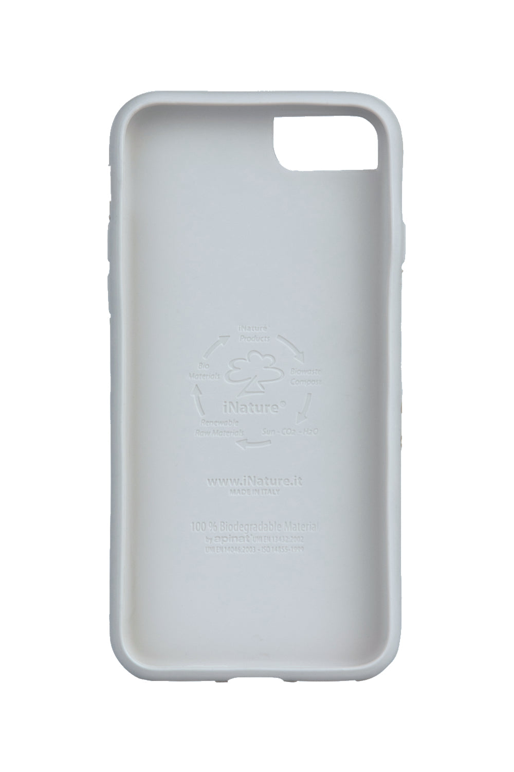 Custodia iNature iPhone 7/8/SE 2020 - Stone – product view 2 | SeeMyMails Marketplace
