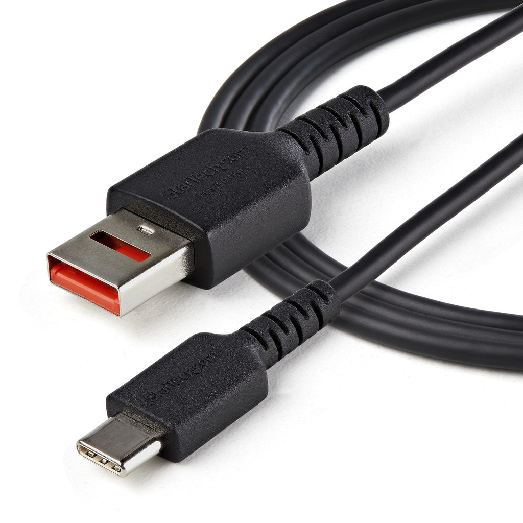 Star Tech 3ft (1m) Secure Charging Cable – USB-A to USB-C Data Blocker Charge-Only Cable – No-Data P – product view 3 | SeeMyMails Marketplace