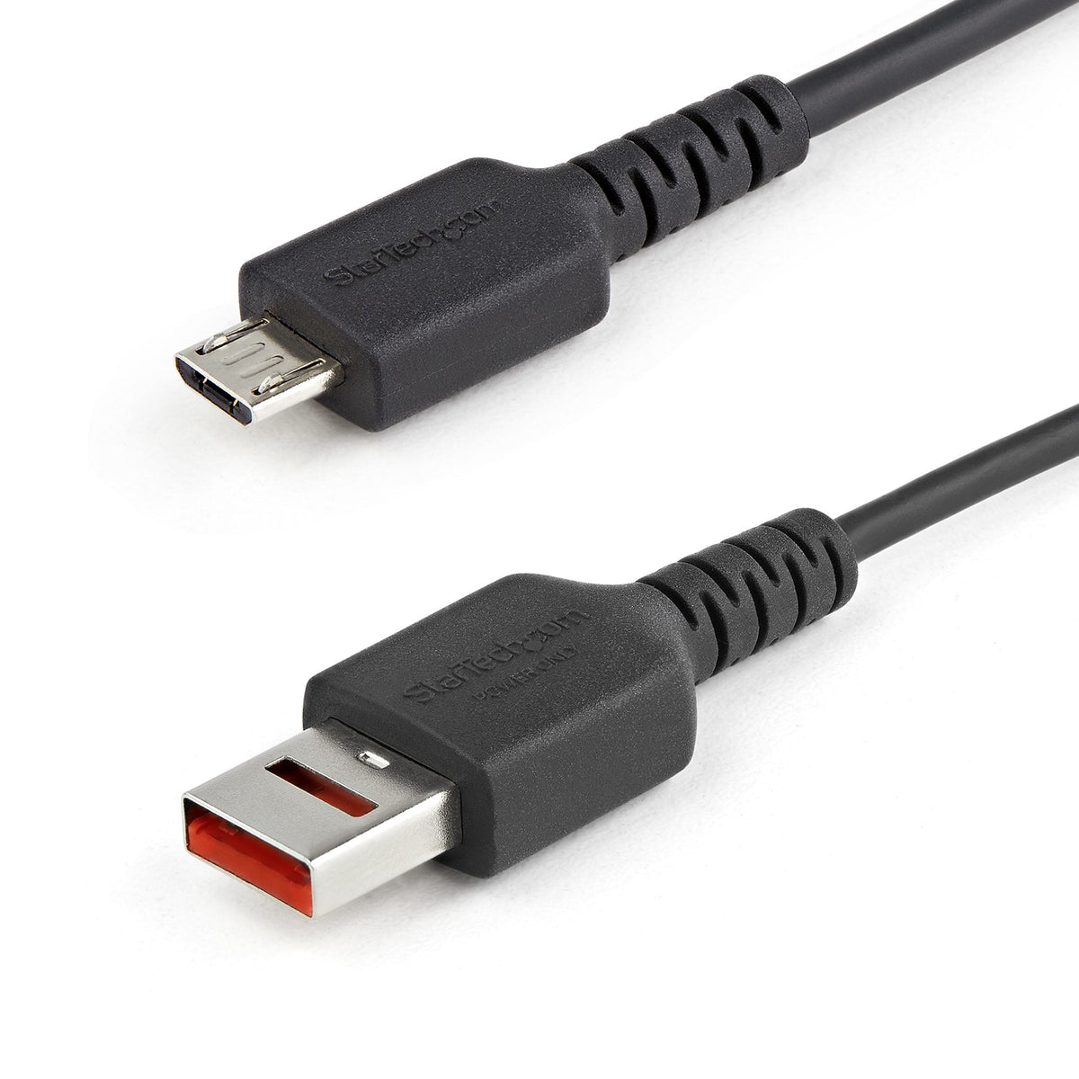 Star Tech 3ft (1m) Secure Charging Cable – USB-A to Micro USB Data Blocker Charge-Only Cable – Power | SeeMyMails Marketplace