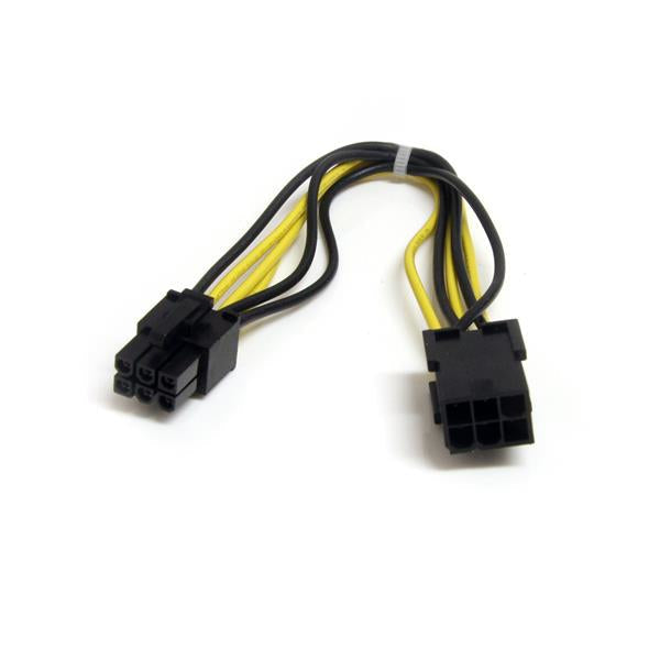 Star Tech 8in 6 pin PCI Express Power Extension Cable | SeeMyMails Marketplace