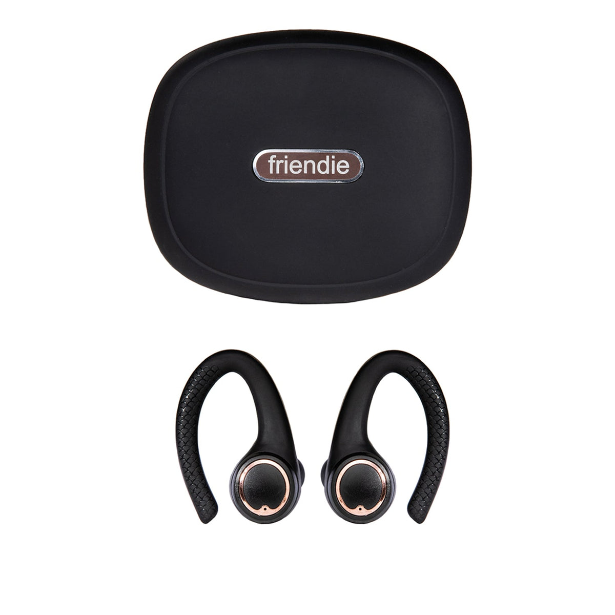 AIR Active 2.0 Matte Black Rose Gold Sport Earbuds (In Ear Wireless Headphones) – product image 5 | SeeMyMails Marketplace