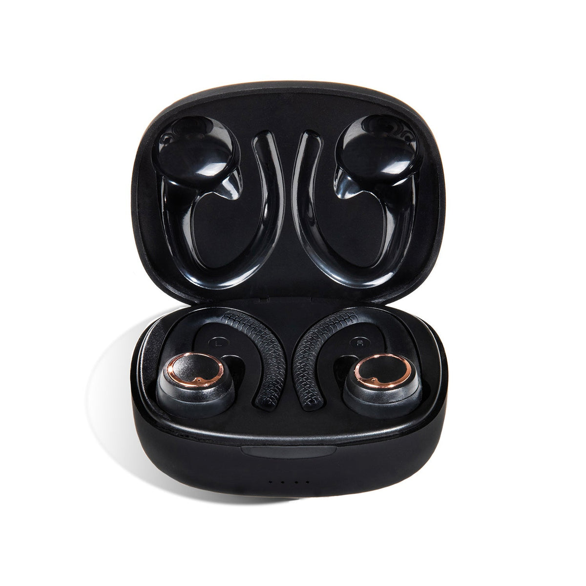 AIR Active 2.0 Matte Black Rose Gold Sport Earbuds (In Ear Wireless Headphones) – product image 4 | SeeMyMails Marketplace