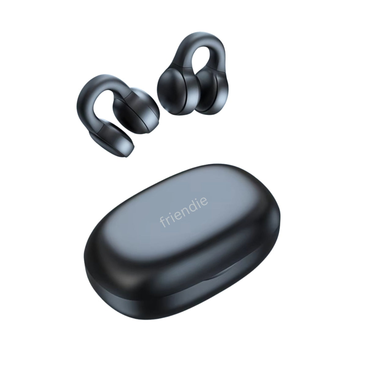 AIR Active 3.0 Matte Black Sport Earbuds (Open Ear True Wireless Headphones) – product image 3 | SeeMyMails Marketplace