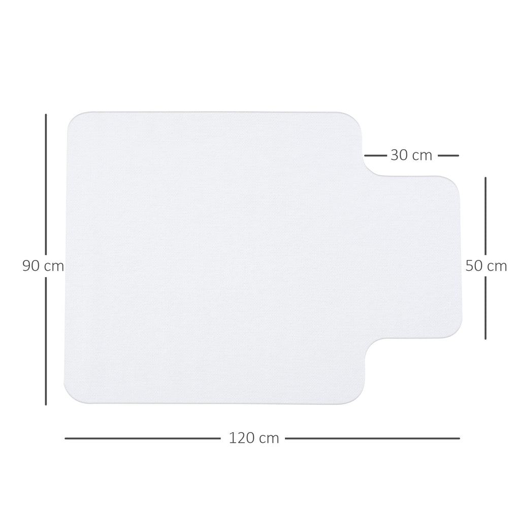 Tapis chaise de bureau 90 x 120 cm antidérapant, tapis de sol bureau résistant aux rayures, transpar – product view 6 | SeeMyMails Marketplace