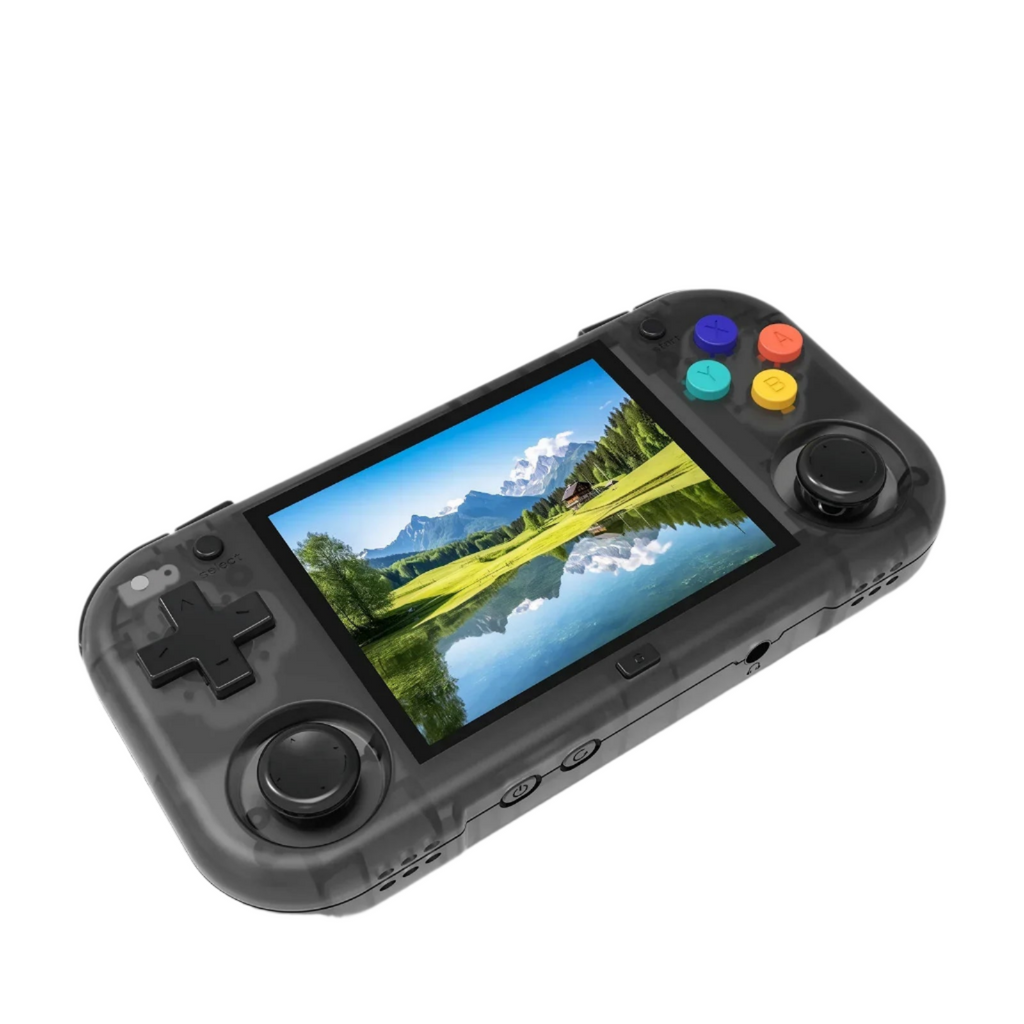 Handheld Retro Gaming Console with 2.8'' IPS Screen – Crystal Black – product view 2 | SeeMyMails Marketplace