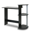 Contemporary Computer Desk in Black and Grey Finish | SeeMyMails Marketplace