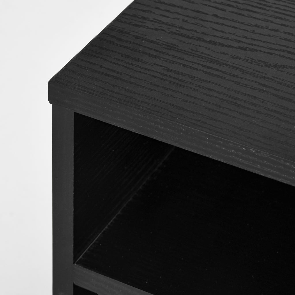 Organiseur bureau aspect noir avec 3 compartiments fournitures support d'imprimante 47 x 40 x 22,5 c – product view 7 | SeeMyMails Marketplace