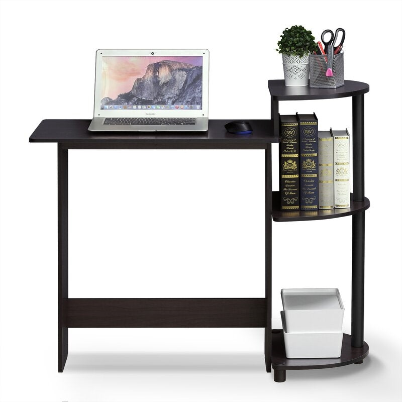 Contemporary Home Office Computer Desk in Black Finish – product view 2 | SeeMyMails Marketplace