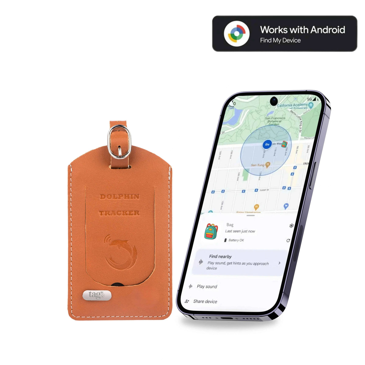 Dolphin Smart Bag Tracker Android – product image 5 | SeeMyMails Marketplace