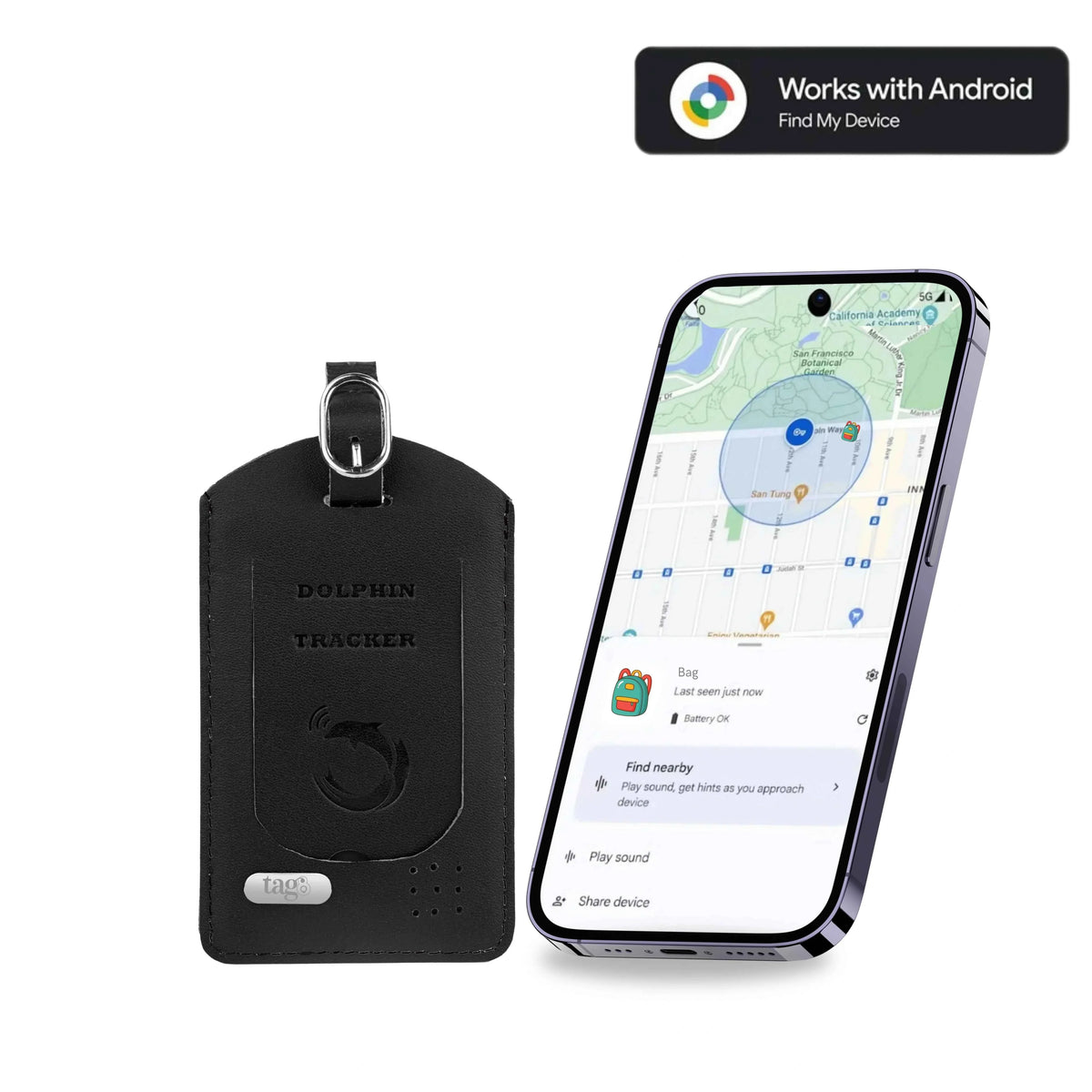 Dolphin Smart Bag Tracker Android – product image 6 | SeeMyMails Marketplace