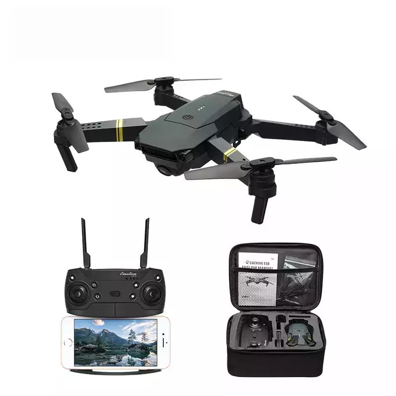 E58 Foldable Aerial Drone – product view 4 | SeeMyMails Marketplace