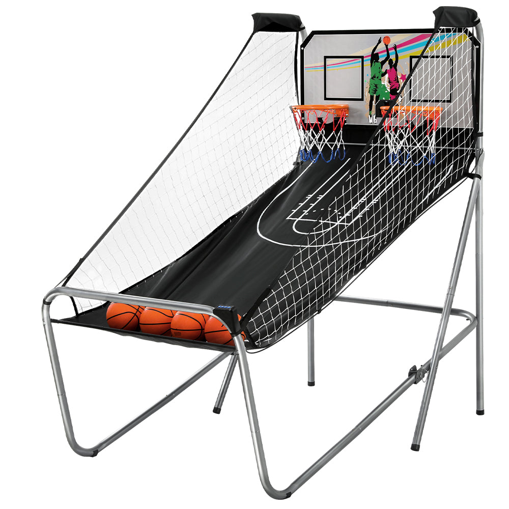 Basketball Arcade Game Electronic Scorer 8 Games Double Shoot Grey – product view 2 | SeeMyMails Marketplace