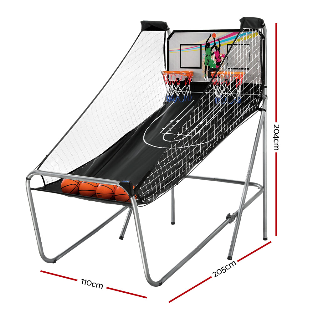 Basketball Arcade Game Electronic Scorer 8 Games Double Shoot Grey – product view 3 | SeeMyMails Marketplace
