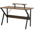 Modern 47-inch Home Office Laptop Computer Desk with Moveable Top Shelf | SeeMyMails Marketplace