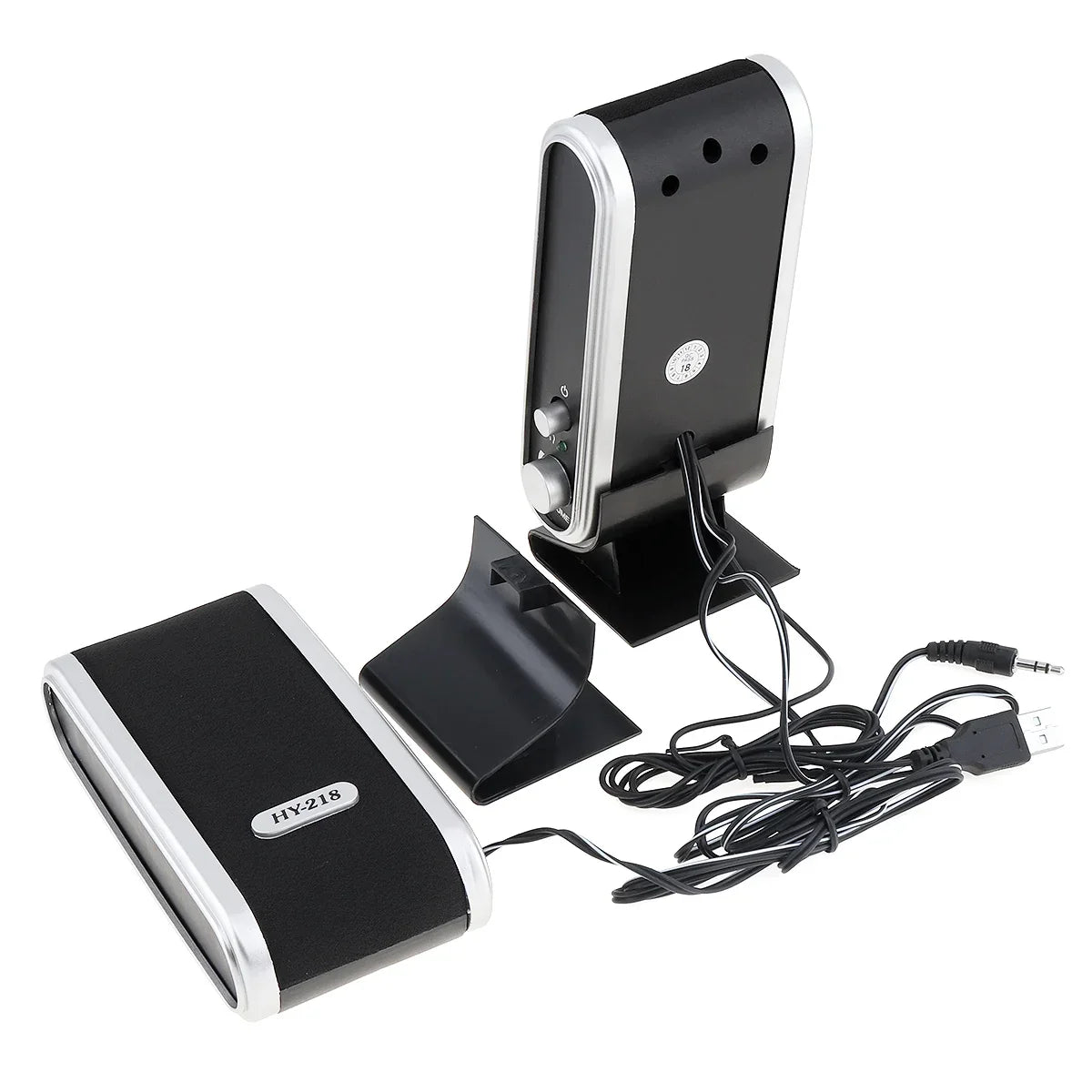 6W USB Wired Stereo Speakers for PC Laptop (White) – product image 2 | SeeMyMails Marketplace